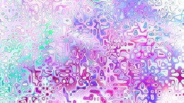 Yumuşak mor ve pembe tonlara sahip soyut organik hücresel doku, sıvı mozaik desen ve rüya gibi dijital yüzey