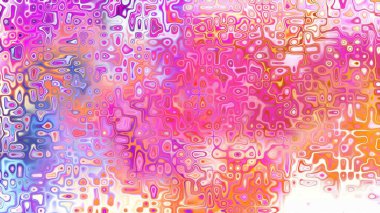 Yumuşak mor ve pembe tonlara sahip soyut organik hücresel doku, sıvı mozaik desen ve rüya gibi dijital yüzey