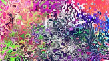 Yumuşak mor ve pembe tonlara sahip soyut organik hücresel doku, sıvı mozaik desen ve rüya gibi dijital yüzey