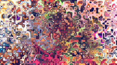 Yumuşak mor ve pembe tonlara sahip soyut organik hücresel doku, sıvı mozaik desen ve rüya gibi dijital yüzey