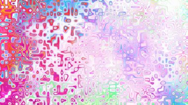 Yumuşak mor ve pembe tonlara sahip soyut organik hücresel doku, sıvı mozaik desen ve rüya gibi dijital yüzey