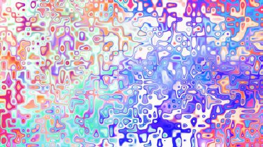 Yumuşak mor ve pembe tonlara sahip soyut organik hücresel doku, sıvı mozaik desen ve rüya gibi dijital yüzey