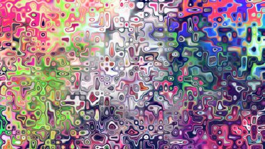 Yumuşak mor ve pembe tonlara sahip soyut organik hücresel doku, sıvı mozaik desen ve rüya gibi dijital yüzey