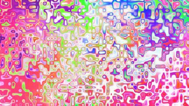 Yumuşak mor ve pembe tonlara sahip soyut organik hücresel doku, sıvı mozaik desen ve rüya gibi dijital yüzey