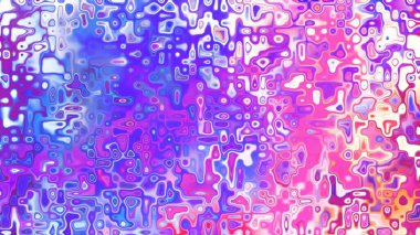 Yumuşak mor ve pembe tonlara sahip soyut organik hücresel doku, sıvı mozaik desen ve rüya gibi dijital yüzey