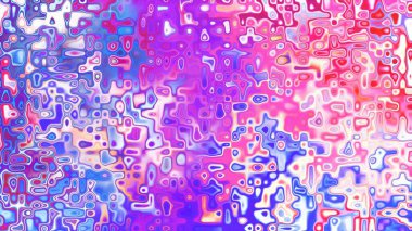 Yumuşak mor ve pembe tonlara sahip soyut organik hücresel doku, sıvı mozaik desen ve rüya gibi dijital yüzey