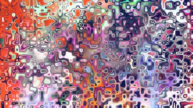 Yumuşak mor ve pembe tonlara sahip soyut organik hücresel doku, sıvı mozaik desen ve rüya gibi dijital yüzey