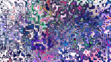 Yumuşak mor ve pembe tonlara sahip soyut organik hücresel doku, sıvı mozaik desen ve rüya gibi dijital yüzey