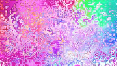 Yumuşak mor ve pembe tonlara sahip soyut organik hücresel doku, sıvı mozaik desen ve rüya gibi dijital yüzey