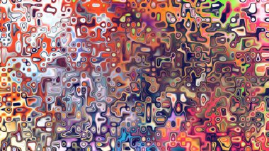 Yumuşak mor ve pembe tonlara sahip soyut organik hücresel doku, sıvı mozaik desen ve rüya gibi dijital yüzey