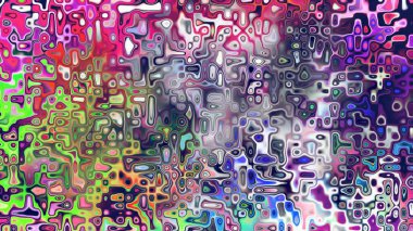 Yumuşak mor ve pembe tonlara sahip soyut organik hücresel doku, sıvı mozaik desen ve rüya gibi dijital yüzey