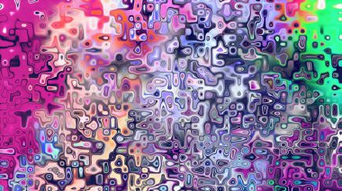 Yumuşak mor ve pembe tonlara sahip soyut organik hücresel doku, sıvı mozaik desen ve rüya gibi dijital yüzey