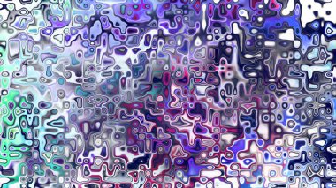 Yumuşak mor ve pembe tonlara sahip soyut organik hücresel doku, sıvı mozaik desen ve rüya gibi dijital yüzey