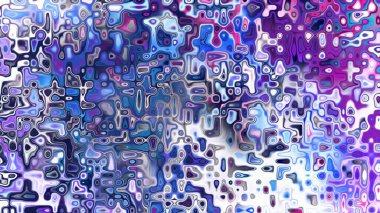 Yumuşak mor ve pembe tonlara sahip soyut organik hücresel doku, sıvı mozaik desen ve rüya gibi dijital yüzey