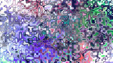 Yumuşak mor ve pembe tonlara sahip soyut organik hücresel doku, sıvı mozaik desen ve rüya gibi dijital yüzey