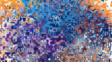 Yumuşak mor ve pembe tonlara sahip soyut organik hücresel doku, sıvı mozaik desen ve rüya gibi dijital yüzey