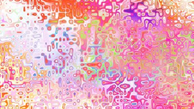 Yumuşak mor ve pembe tonlara sahip soyut organik hücresel doku, sıvı mozaik desen ve rüya gibi dijital yüzey