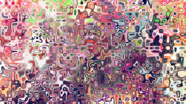 Yumuşak mor ve pembe tonlara sahip soyut organik hücresel doku, sıvı mozaik desen ve rüya gibi dijital yüzey