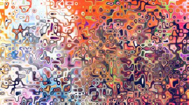 Yumuşak mor ve pembe tonlara sahip soyut organik hücresel doku, sıvı mozaik desen ve rüya gibi dijital yüzey