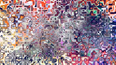 Yumuşak mor ve pembe tonlara sahip soyut organik hücresel doku, sıvı mozaik desen ve rüya gibi dijital yüzey