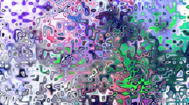 Yumuşak mor ve pembe tonlara sahip soyut organik hücresel doku, sıvı mozaik desen ve rüya gibi dijital yüzey