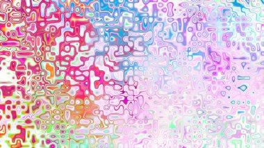 Yumuşak mor ve pembe tonlara sahip soyut organik hücresel doku, sıvı mozaik desen ve rüya gibi dijital yüzey