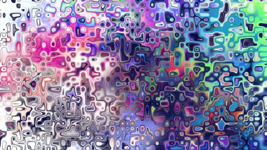 Yumuşak mor ve pembe tonlara sahip soyut organik hücresel doku, sıvı mozaik desen ve rüya gibi dijital yüzey