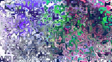 Yumuşak mor ve pembe tonlara sahip soyut organik hücresel doku, sıvı mozaik desen ve rüya gibi dijital yüzey