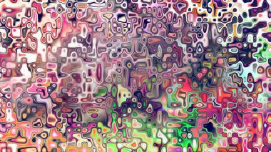 Yumuşak mor ve pembe tonlara sahip soyut organik hücresel doku, sıvı mozaik desen ve rüya gibi dijital yüzey