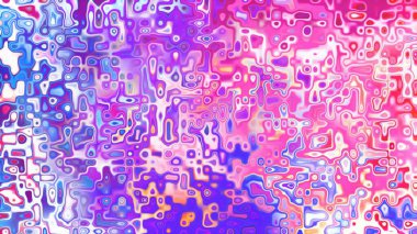 Yumuşak mor ve pembe tonlara sahip soyut organik hücresel doku, sıvı mozaik desen ve rüya gibi dijital yüzey