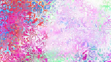 Yumuşak mor ve pembe tonlara sahip soyut organik hücresel doku, sıvı mozaik desen ve rüya gibi dijital yüzey