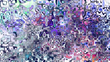 Yumuşak mor ve pembe tonlara sahip soyut organik hücresel doku, sıvı mozaik desen ve rüya gibi dijital yüzey