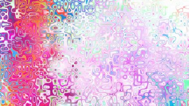 Yumuşak mor ve pembe tonlara sahip soyut organik hücresel doku, sıvı mozaik desen ve rüya gibi dijital yüzey