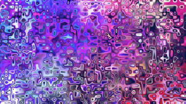 Yumuşak mor ve pembe tonlara sahip soyut organik hücresel doku, sıvı mozaik desen ve rüya gibi dijital yüzey