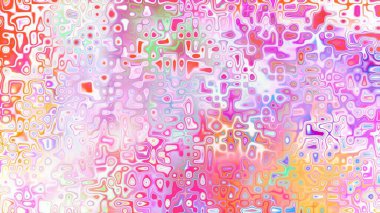 Yumuşak mor ve pembe tonlara sahip soyut organik hücresel doku, sıvı mozaik desen ve rüya gibi dijital yüzey