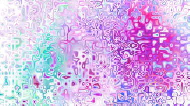 Yumuşak mor ve pembe tonlara sahip soyut organik hücresel doku, sıvı mozaik desen ve rüya gibi dijital yüzey