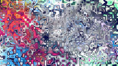 Yumuşak mor ve pembe tonlara sahip soyut organik hücresel doku, sıvı mozaik desen ve rüya gibi dijital yüzey