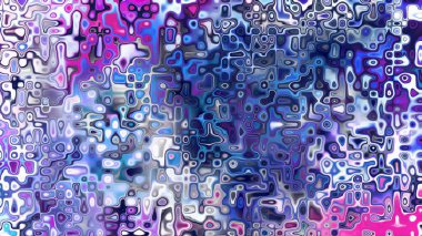 Yumuşak mor ve pembe tonlara sahip soyut organik hücresel doku, sıvı mozaik desen ve rüya gibi dijital yüzey