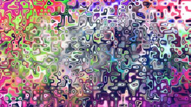 Yumuşak mor ve pembe tonlara sahip soyut organik hücresel doku, sıvı mozaik desen ve rüya gibi dijital yüzey