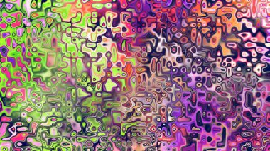 Yumuşak mor ve pembe tonlara sahip soyut organik hücresel doku, sıvı mozaik desen ve rüya gibi dijital yüzey