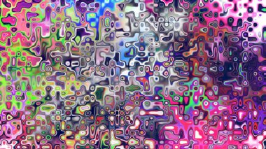 Yumuşak mor ve pembe tonlara sahip soyut organik hücresel doku, sıvı mozaik desen ve rüya gibi dijital yüzey