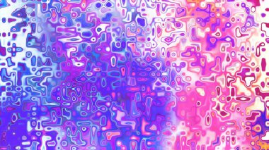 Yumuşak mor ve pembe tonlara sahip soyut organik hücresel doku, sıvı mozaik desen ve rüya gibi dijital yüzey