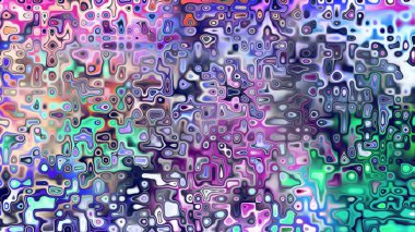 Yumuşak mor ve pembe tonlara sahip soyut organik hücresel doku, sıvı mozaik desen ve rüya gibi dijital yüzey