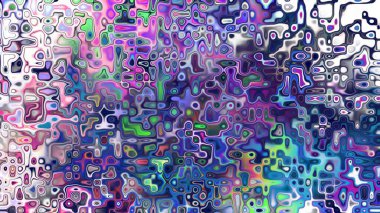 Yumuşak mor ve pembe tonlara sahip soyut organik hücresel doku, sıvı mozaik desen ve rüya gibi dijital yüzey