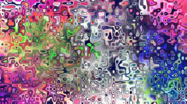 Yumuşak mor ve pembe tonlara sahip soyut organik hücresel doku, sıvı mozaik desen ve rüya gibi dijital yüzey