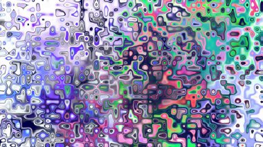 Yumuşak mor ve pembe tonlara sahip soyut organik hücresel doku, sıvı mozaik desen ve rüya gibi dijital yüzey