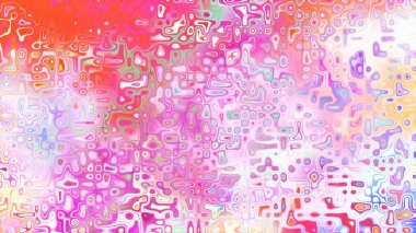 Yumuşak mor ve pembe tonlara sahip soyut organik hücresel doku, sıvı mozaik desen ve rüya gibi dijital yüzey