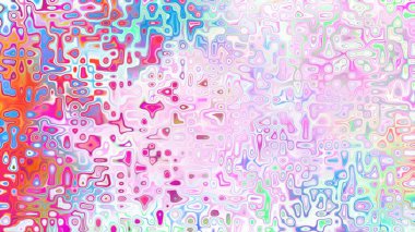 Yumuşak mor ve pembe tonlara sahip soyut organik hücresel doku, sıvı mozaik desen ve rüya gibi dijital yüzey