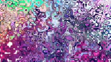 Yumuşak mor ve pembe tonlara sahip soyut organik hücresel doku, sıvı mozaik desen ve rüya gibi dijital yüzey