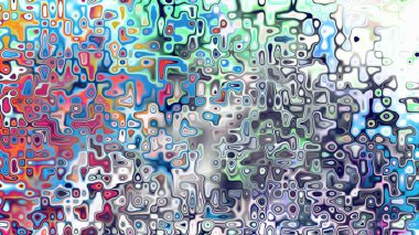 Yumuşak mor ve pembe tonlara sahip soyut organik hücresel doku, sıvı mozaik desen ve rüya gibi dijital yüzey